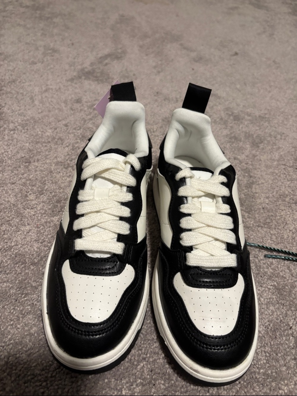 wild fable Black and White Athletic Sneakers